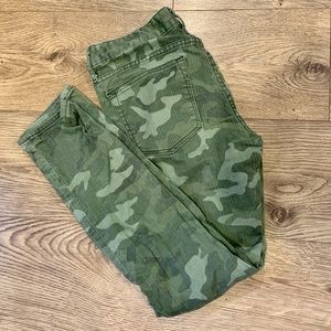 Camo Gap Jeans